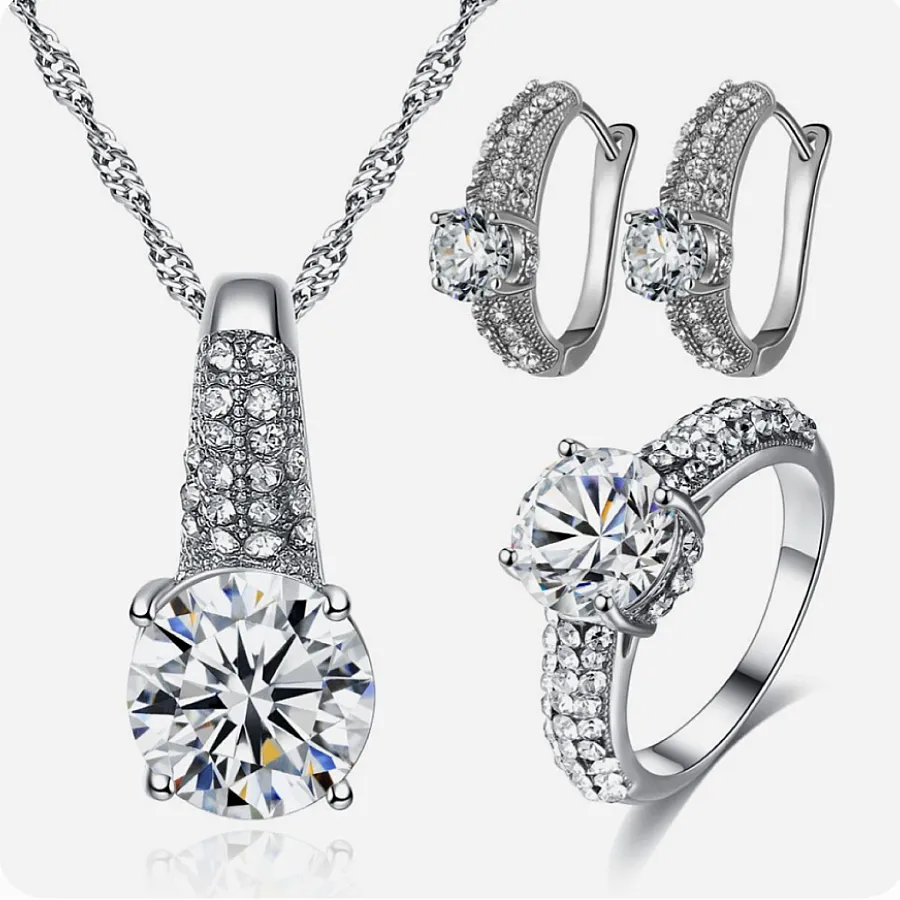 سرویس نقره زنانه طرح کلاسیک