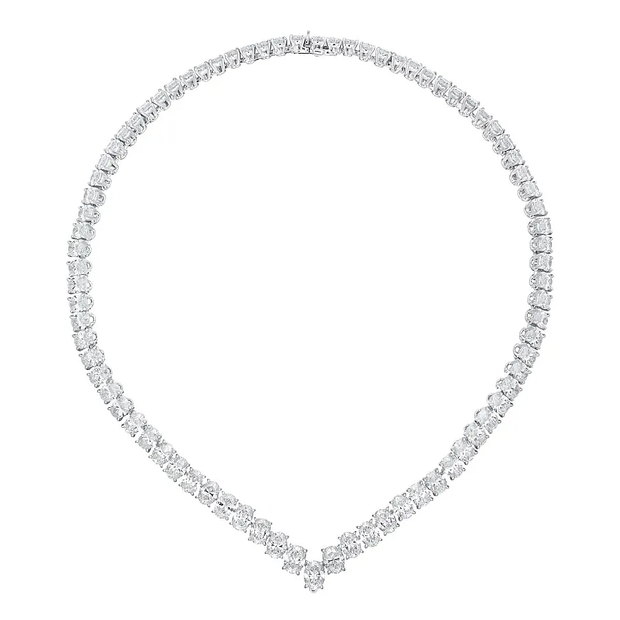 گردنبند و آویز نقره زنانه تنیسی